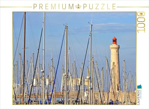 CALVENDO Puzzle Leuchtturm Sète | 1000 Teile Lege-Größe 64 x 48 cm Foto-Puzzle für glückliche Stunden