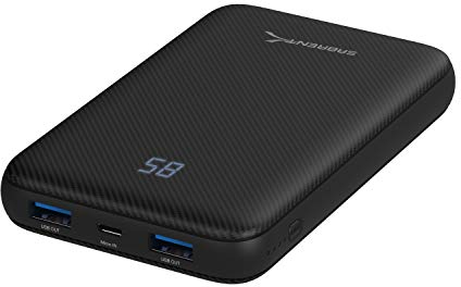 Sabrent 10000 mAh USB C PD Power Bank Portable Charger with Quick Charge 3.0 USB (PB-Y10B)