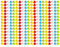 200 WELLGRO Badeenten - bunt (gelb, rot, weiß, blau, grün), je Ente ca. 3,5 x 3 cm (ØxH), Gummiente, im Netz