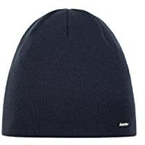 Eisbär Ogle Oversize Strickmütze Wollmütze Beanie Wintermütze (One Size - dunkelblau)