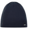 Eisbär Ogle Oversize Strickmütze Wollmütze Beanie Wintermütze (One Size - dunkelblau)