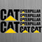 myrockshirt CaterpillarAufkleber CATAufkleber Aufkleber Sticker Bagger Excavator 8 Stücke ca.30cm Aufkleber Autoaufkleber Sticker Decal ohne Hintergrund UV&Waschanlagenfest