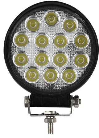 Cofan Faro de trabajo con 14 led | Potencia lumínica de 2940 Lumen | Color luz 6000K 42W | Protección IP67 (10-30V)