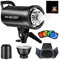 GODOX SK300II Studioblitz Profi Blitzkopf 300W GN58 Einstelllicht 150W Studio Strobe Bowens Blitz Blitzlicht Monolicht Fotografie Video Portrait (SK300II)