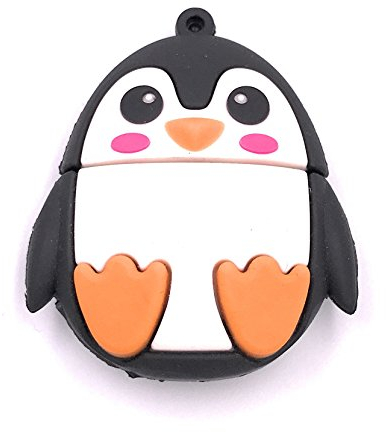 H-Customs Pinguin niedlich USB Stick 8GB 16GB 32GB 64GB 128GB USB 3.0/128 GB