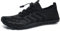 IceUnicorn Barfuss Schuhe Damen Walkingschuhe Barfußschuhe Herren Anfänger Bequeme Atmungsaktiv Gesunde (15#Schwarz, 42EU)