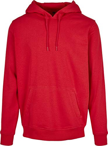 Build Your Brand Men BY011-Heavy Hoody Heavy Hoody, City red, XXL