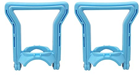 2Pcs Water Bottle Carrier Lifter, 5 Gallon Advanced Ergonomic Drinking Water Bottle Handle Anti-Slip Easy to Carry(Blue)