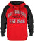 Herren City Classic Football Stickerei Weiche Baumwolle Sweatshirt Hoodie, Sf Red, Medium