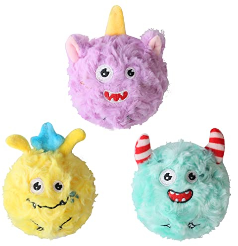 D KING D KING Hundespielzeug-Set, 2-in-1, lustiges Welpenspielzeug (Monsterball)