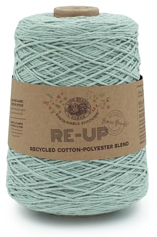 Lion Brand Yarn Re-Up Yarn Bonus Bundle, Surf Spray