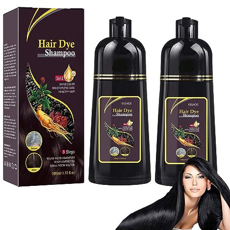 Chao Canas Hair Dye Shampoo, Chao Canas Shampoo Super Bonita, Herbal Hair Hair Dye Shampoo, Natural Hair Color Shampoo, Instant Hair Dye Shampoo 3 In 1 For Men & Women