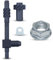 AUMEL Kettenspanner-Set für Husqvarna, Kettenversteller, Spannschrauben-Set mit Kettensägen-Stangenmutter, Ersatzteilnummer 575260403 für Husqvarna 455 Rancher 545 550XP®G 550 XPR Mark II