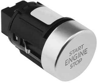 Be In Your Mind Motor Startknopf Motor Start Stopp Schalter Knopf 5N0959839 Start-Druckknopf Automatischer Zündung-Starterschalter Kompatibel mit VW Tiguan Kompatibel mit VW Sharan