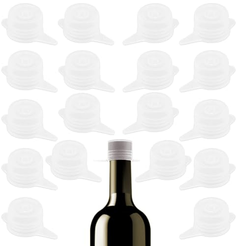Tapones botellas cristal agua vino cerveza 18 uds diseño eco-amigable reutilizables sin BPA aptos para lavavajillas