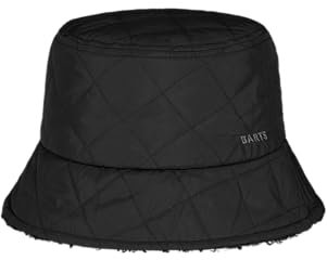 Barts Damen Gesteppte Mütze Fischerhut Erola Buckethat wasserabweisend 2109 Black 01