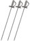 Keuyeo 3 Palillos De Dientes De Acero Inoxidable para Cócteles, Brochetas De Frutas, Aperitivos En Forma De Espada, Palillos De Comida, Palitos De Bebida para Decoraciones De Fiesta De Cumpleaños