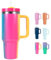 WUYOR 40oz Insulated Tumbler with Straw & Lid – Leak-Proof Stainless Steel Travel Mug with Handle, Perfect for Hot & Cold Drinks, Coffee & Water Bottle