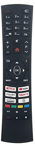 VINABTY RC4590P Remplacer la télécommande pour Tucson DIGIHOME ELECTRONIA TECHWOOD GOGEN TVs TE43292S31Y2P D43U297N4CWH D32H287M4CWI SOMNIA24ESTV 40DTF531 D50U600M4CWII XU43E512 TFL 32 SWB17/2