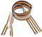 Cerniera multicolor zip lampo spirale catena n° 6 divisibile singolo doppio cursore lunghezza 80 cm altezza 3 cm giubbotto giacca gilet abbigliamento cursore tirante (SINGOLO CURSORE)