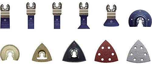 TOOLCRAFT 1574786 Chrom-Vanadium Stahl, Bimetall, Carbide Multifunktionswerkzeug-Zubehör-Set 21teilig 1 Set