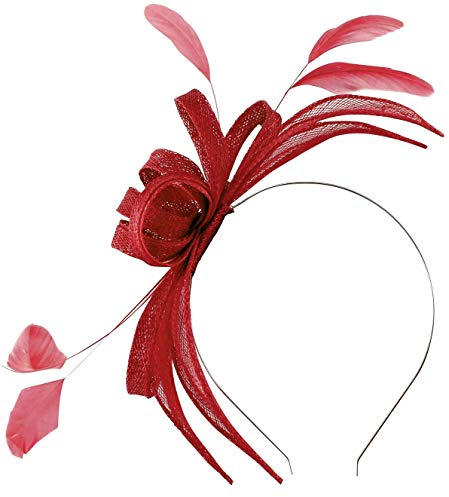 Failsworth Millinery Aliceband Sinamay Fascinator in Samba, size: One Size
