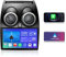 Ossuret Android 12 Carplay Autoradio für Nissan Qashqai 2006-2013, 4+32GB 9 Zoll QLED-Touchscreen mit Carplay Android Auto Mirror Link Wetteranzeige SWC RSD DSP Bluetooth