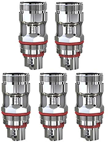 Eleaf EC-S testa a bobina da 0,6ohm per spruzzatore MELO 5 e kit cerchio in rete Eleaf iStick SS316L con protezione contro le ustioni a secco (5 Pz)