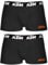KTM by Freegun Boxershorts für Herren Unterwäsche Pant Men´s Boxer 2 er Pack, Farbe:Black, Bekleidungsgröße:L