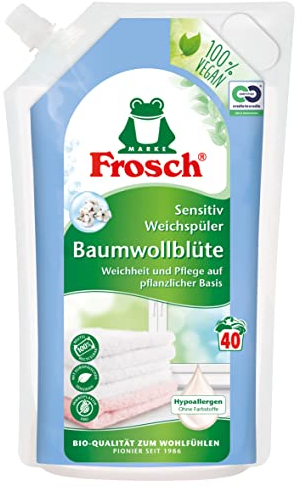 Frosch Sensitiv-Weichspüler Baumwollblüte, 1 l