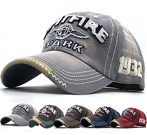 Yutdeng Basecap Herren Damen Vintage Baseball Cap Sommer Outdoor Kappe Unisex Trucker Cap Schirmmütze Baseballmütze Baseballkappe