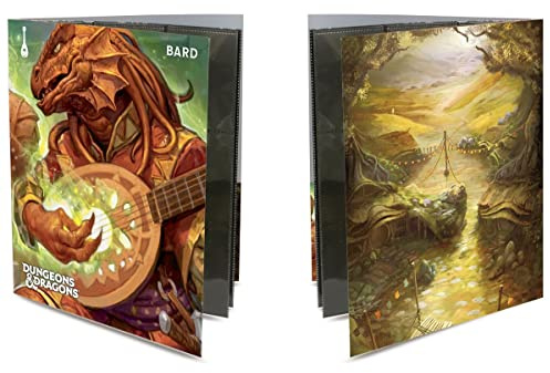 Ultra-Pro 194587 Zubehör Dungeons & Dragons Class Folio Bard, Mehrfarbig, 18593