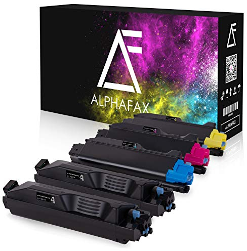 Alphafax Set 5 Toner kompatibel für Kyocera TK5270 TK-5270 ECOSYS M-6230cidn M-6230cidnt M-6630cidn P-6230cdn