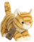 Aurora World Aurora, 35048, Eco Nation Orange getigerte Katze, 21cm, Plüsch, Tierdruck, 8.5In