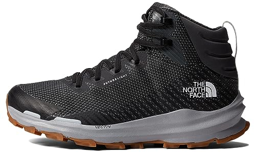 The North Face Damen Vectiv Mid Futurelight Traillaufschuh, Asphalt Grey TNF Black, 39.5 EU