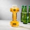 #winning Bicchiere da pinta a forma di manubrio, per bicipiti e birra, il miglior allenamento