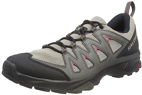 Salomon X Braze Men's Hiking Shoes, Hiking essentials, Athletic design, and Versatile wear, Vintage Khaki, 7