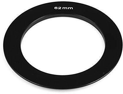 Adaptateur de filtre carré de 62 mm compatible avec les porte-filtres Cokin série P 62 mm