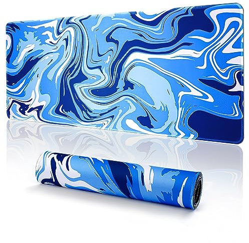 YUWLDD Mouse Pad Gaming Large Desk Pad (31.5 x 11.8 x0.12 inch) Washable Large Mouse Mat, Japanese Mouse Pad with Anti-Slip Rubber Base, Extended Mouse Pad for Office & Home.
