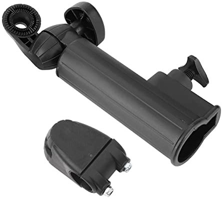 Hiraith Golfer Push Trolley Regenschirmhalter Kunststoffständer Pull Bike Cart Schwarz Verstellbarer Kunststoffständer Push Pull Bike Cart Auto