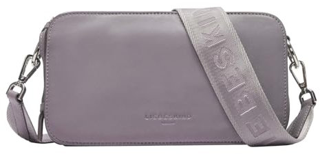 Liebeskind Berlin Damen-Umhängetasche,Clarice M“ Crossbody Bag, Leder, verstellbare Schulterriemen, Reißverschluss-Fächer, Knopfverschluss