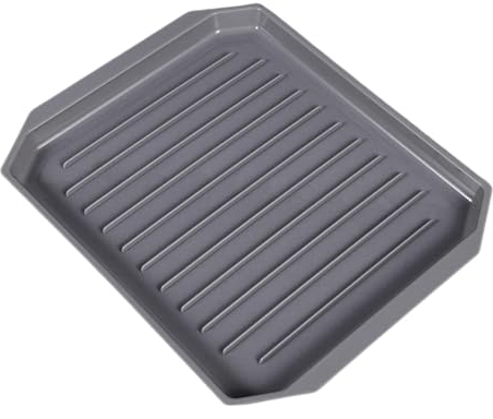 Microwave Bacon Tray - Pp Bacon Cooker, Poultry Cooking Tray | Reusable Non-Stick Meat Tray, Easy to Clean Bacon Pan, Microwavable Bacon Grill for Bakeries Hotel Use Sausage Meat (27x9x7cm)