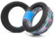 WC Freeze Pulse Elite - Almohadillas de Gel refrescante compatibles con PS5 Pulse Elite, Fabricadas por Wicked Cushions | Cojín más Grueso y Apertura más Amplia | 90's Black