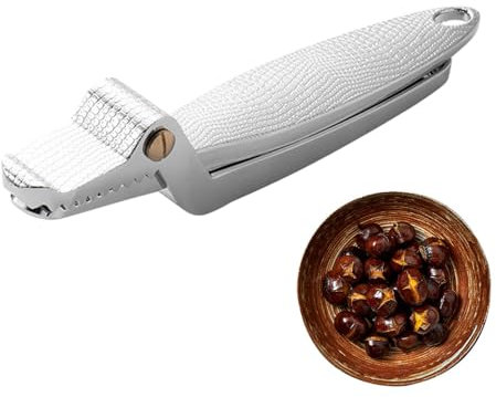 Strumento per schiaccianoci, cracker per noci pecan,Cracker di granchio in lega di zinco | Strumento per frutti di mare con manico antiscivolo, strumento per aprire noci a forma di coccodrillo per Wal