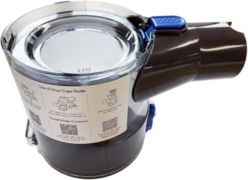 Greenote EcoVac depósito para polvo 1.2L, apto para aspiradora inalámbrica Greenote GSC60