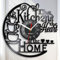 Viiluuxr Vinyl Schallplatten Uhr Batteriebetrieben Küchenwanduhr 30 cm Wall Clock Ausgefallene Wanduhren ohne Tickgeräusche Wohnzimmer Restaurant Café Coffee Heim Deko Kreativität Küchenuhr.