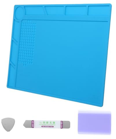 FOYTOKI Heat Resistant Mat for Soldering Insulated Pad Soldering Workbench Accessory Scalding Gripper