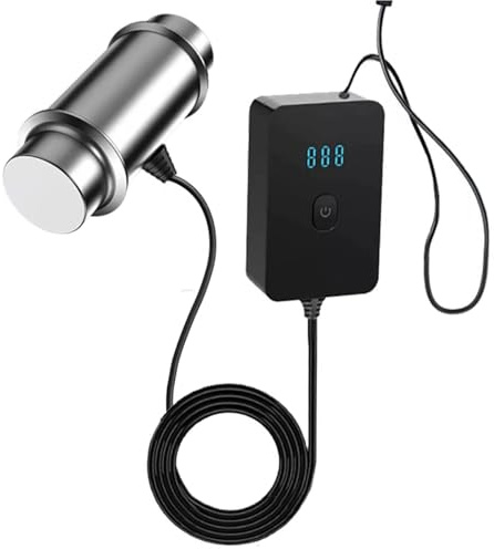 Ultraschall-Schmuckreiniger aus Edelstahl, 120 W, 40 kHz, 30 Min. Dauerbetrieb, Digitaltimer, für Silber, Diamanten, Ringe, Brillen und Obst