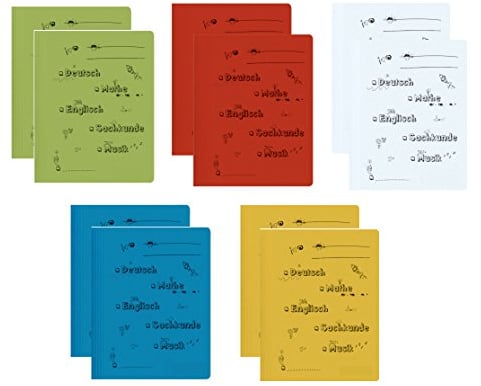 10 Karton-Schnellhefter / DIN A4 / für Grundschule