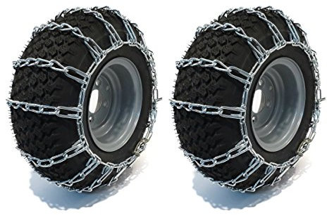 The ROP Shop New Pair 2 Link Tire Ketten 15 x 6 x 6 15 x 5 x 6 14 x 5,50 x 5 Für UTV ATV Peerless MAXTRAC